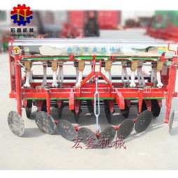 拖拉機(jī)帶動(dòng)小麥播種機(jī) 農(nóng)業(yè)播種機(jī) 批發(fā)挖坑機(jī)廠家